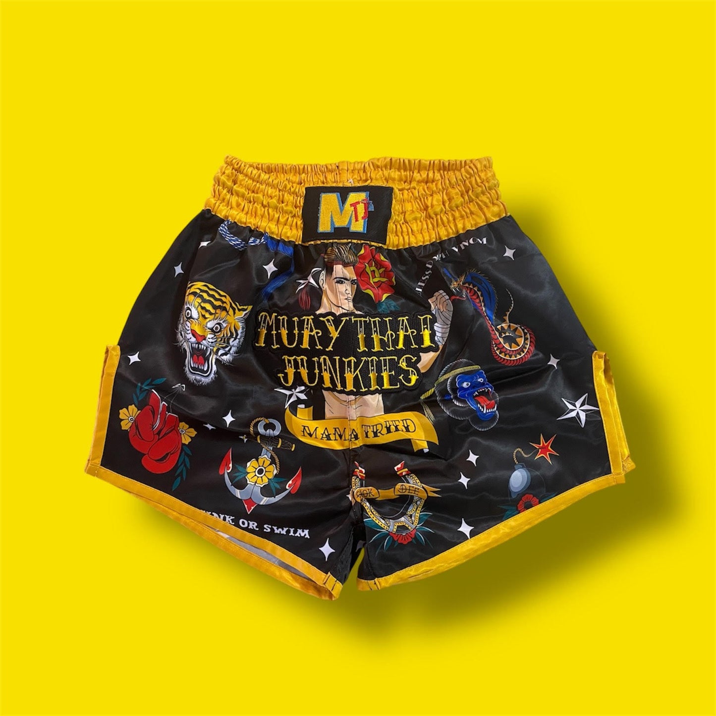 "Flash Tattoo" Muay Thai Shorts