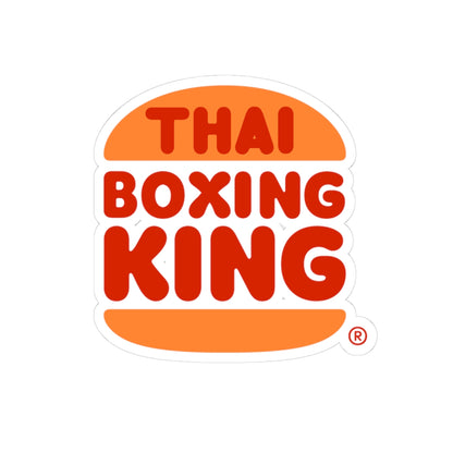 Thai Boxing King Sticker