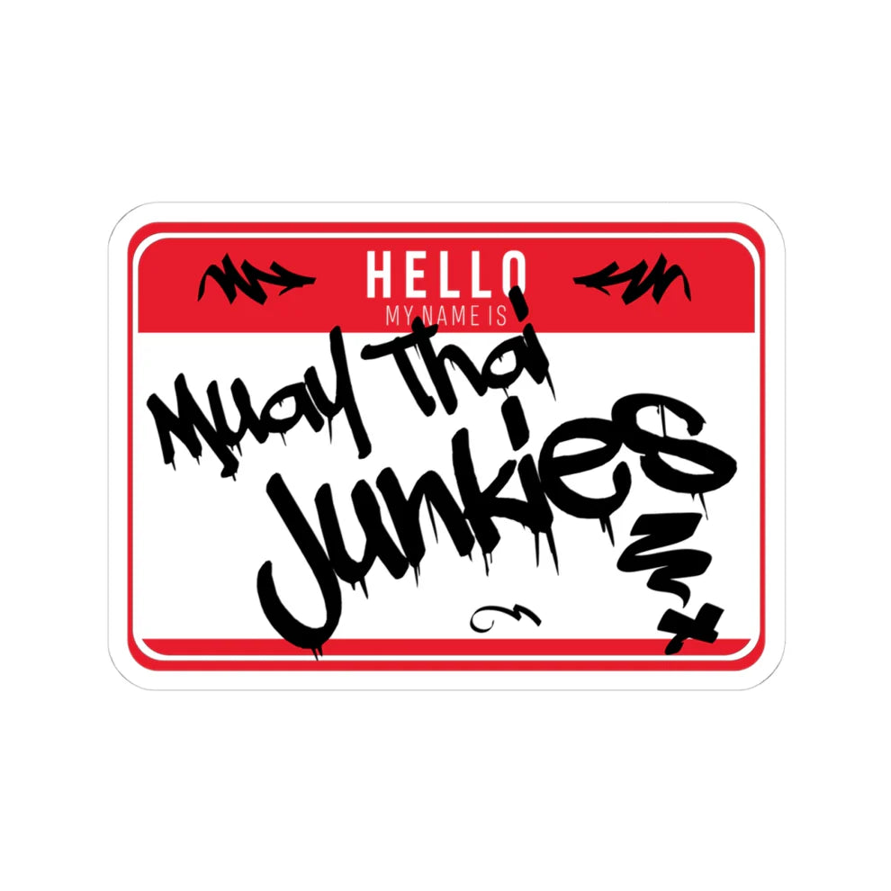 Hello My Name is MTJ Sticker