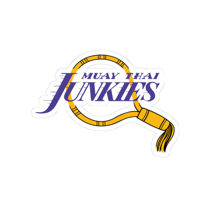 LA Junkies Muay Thai Sticker