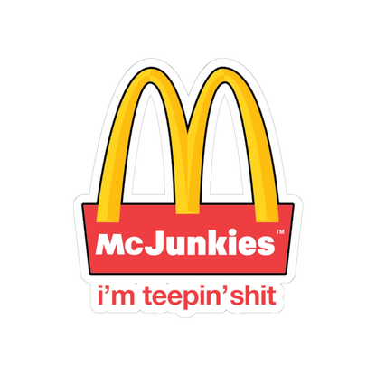 McJunkies Muay Thai Sticker