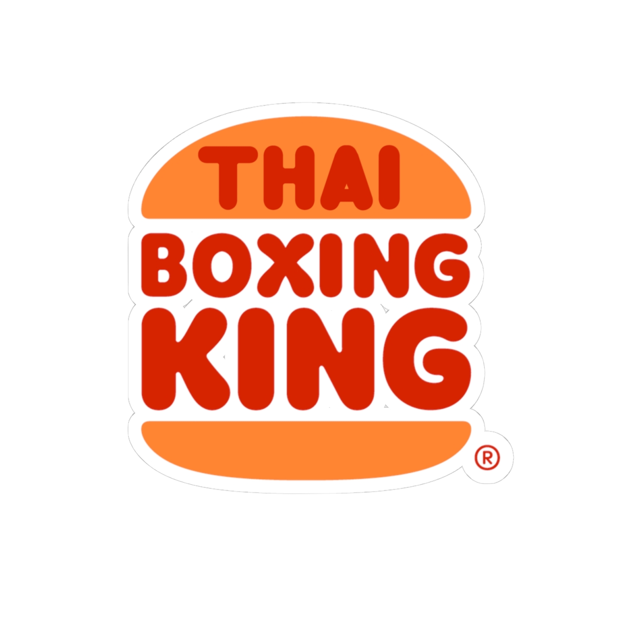 Thai Boxing King Sticker