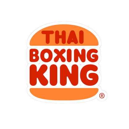 Thai Boxing King Sticker