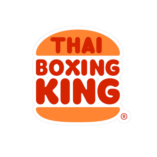 Thai Boxing King Sticker